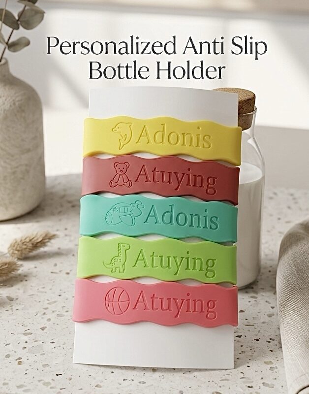 Bottle Silicone Label (Anti-Slip)