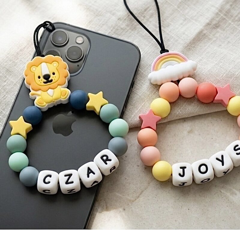 Beaded Phone Charm