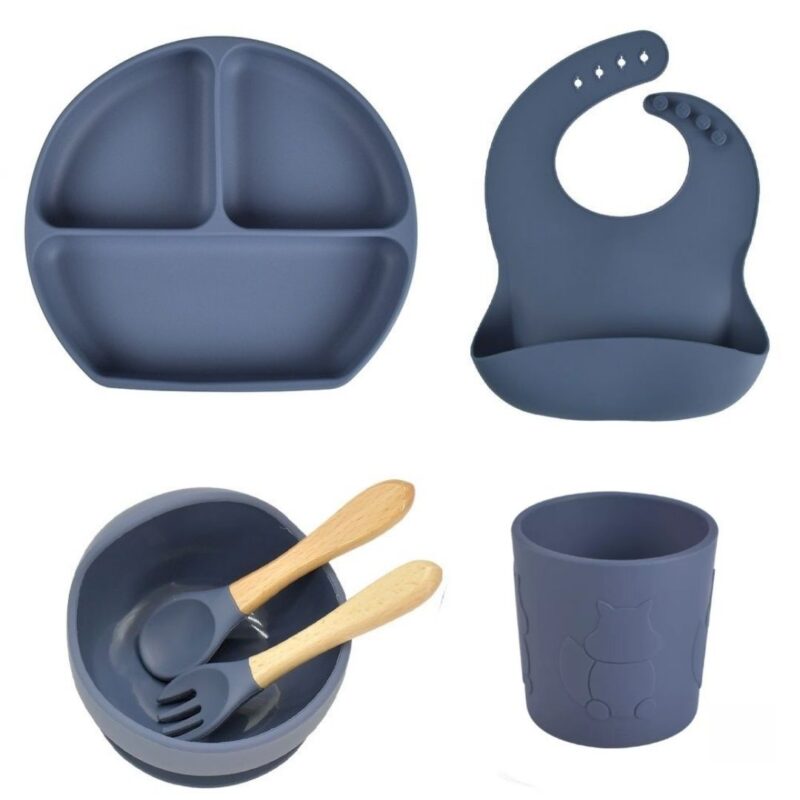 Midnight Blue Set- Wooden Free Name Engraving