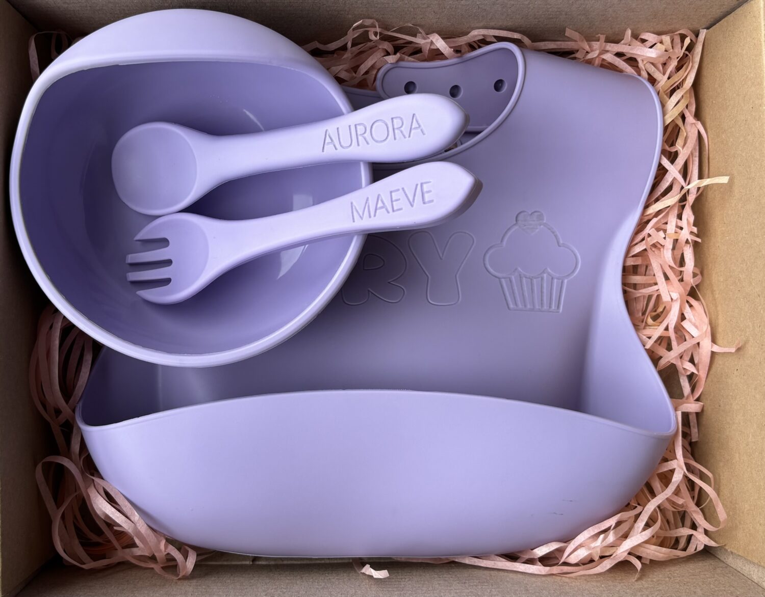 Candy Purple Set- Full Silicone Free Name Engraving - Image 3