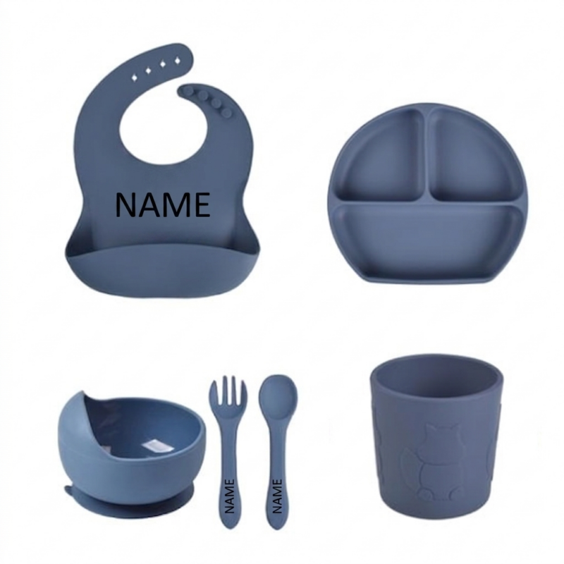 Midnight Blue- Full Silicone Free Name Engraving
