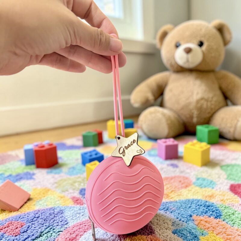 Pacifier Silicone Case with Zipper