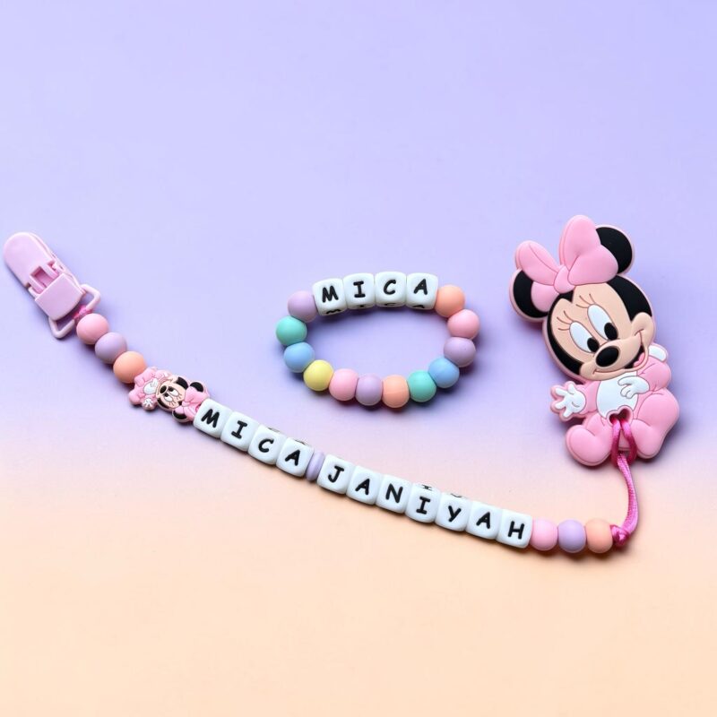 Minnie Pre Set Teether #1 with Chew Ring