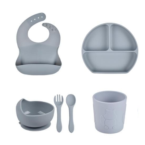 Smoke Grey Set- Full Silicone Free Name Engraving