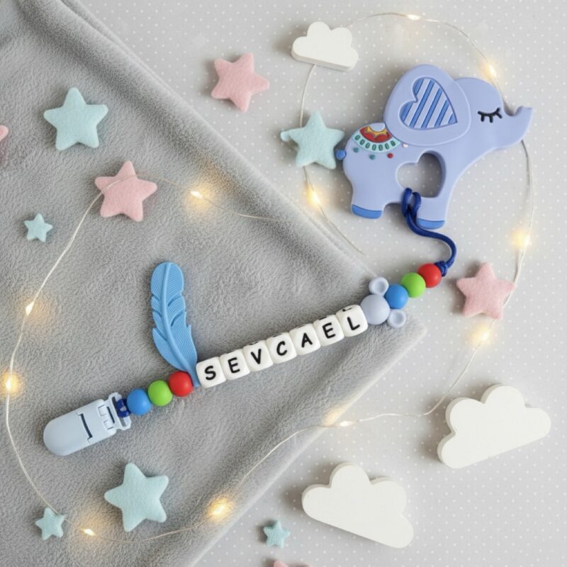 Elephant Pre Set Teether #1